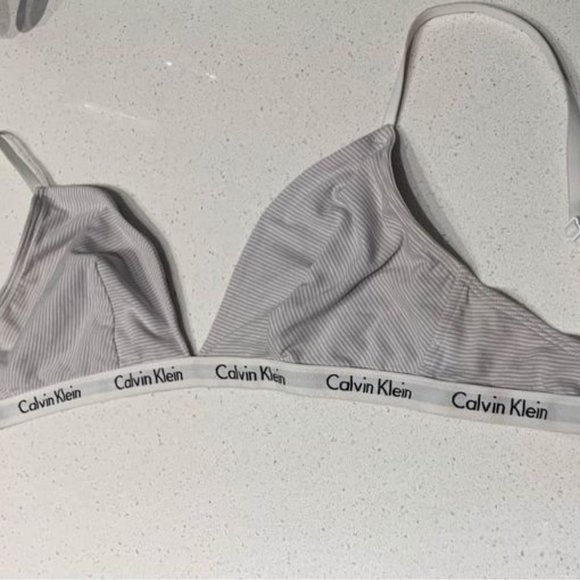 Calvin Klein - Women's Modern Cotton Triangle Bralette - Picture 2 of 3